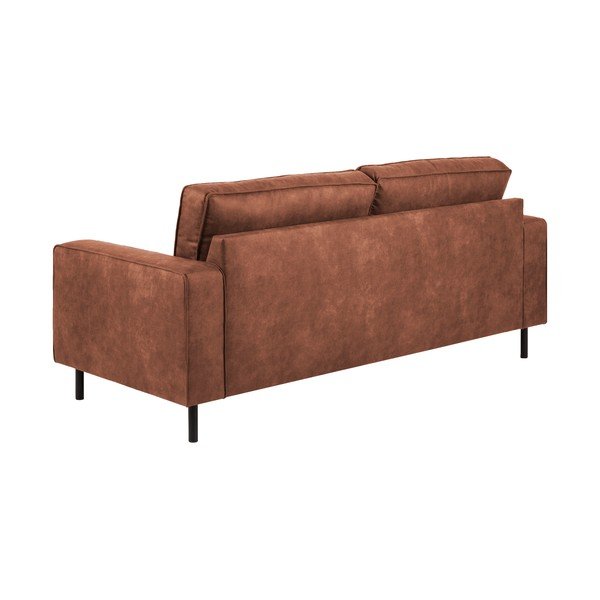 Smeđa sofa od imitacije kože Actona Jesolo, 193 cm-image-4