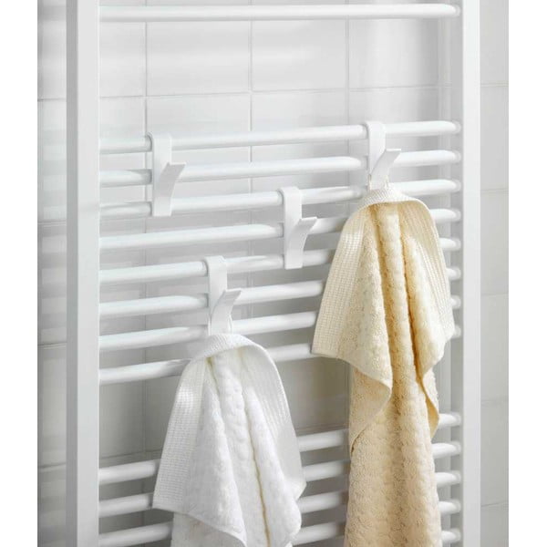 Bijele plastične viseće kuke u setu 2 kom – Wenko-image-3