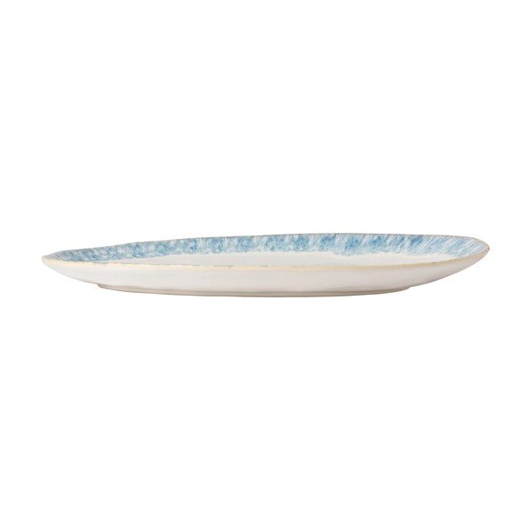 Bijelo-plavi pladanj od kamenine Costa Nova Brisa, dužina 41 cm-image-2