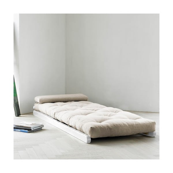 Lenoška Karup Figo Bijela / Prirodna, 70 cm-image-2