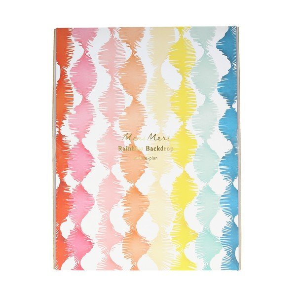 Girlanda Rainbow Twisty Fringe – Meri Meri-image-2