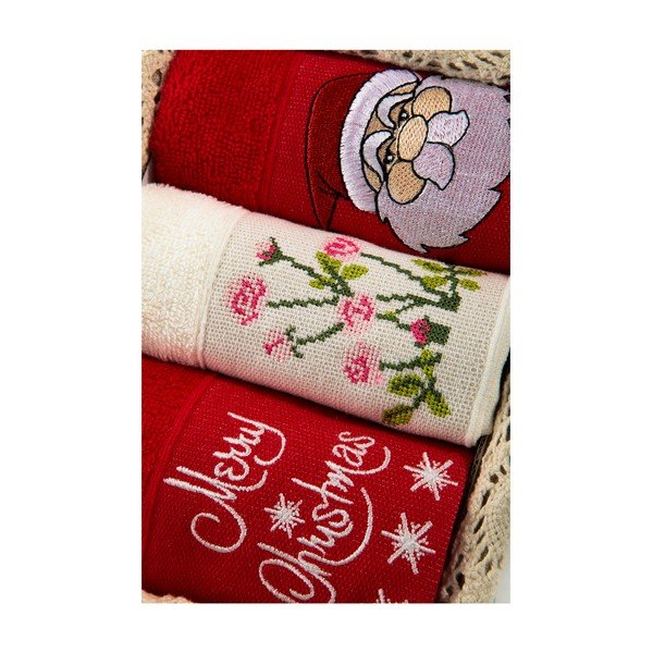Set od 3 ručnika Xmas V31, 30x50 cm-image-1