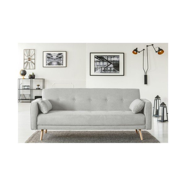 Svijetlo sivi kauč na razvlačenje Cosmopolitan Design Stuttgart, 212 cm-image-4