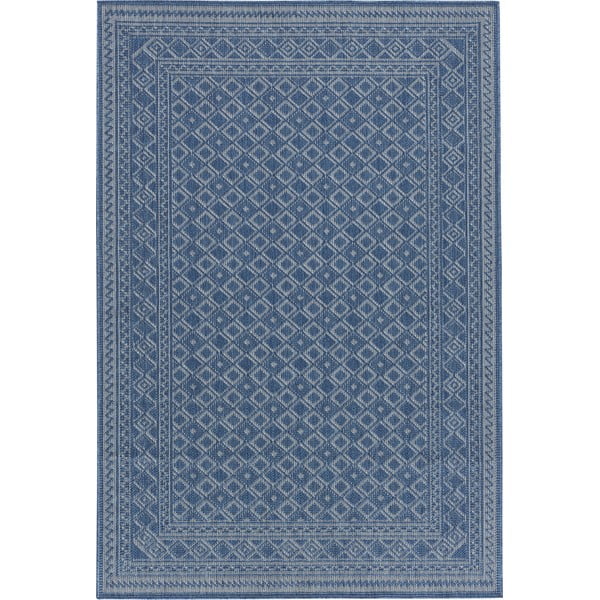 Plavi vanjski tepih 170x120 cm Terrazzo - Floorita