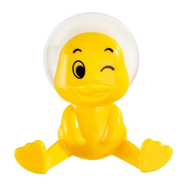 Žuta zidna kukica Wenko Duck