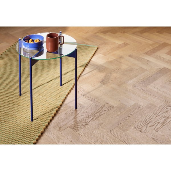 Okrugli pomoćni stol sa staklenom pločom stola ø 45 cm Beam – Hübsch-image-3