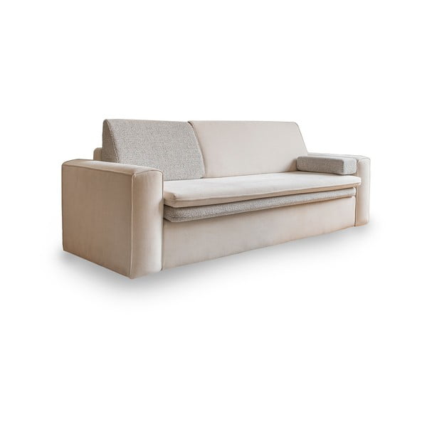 Bež sklopiva sofa 237 cm Wilson – Miuform
