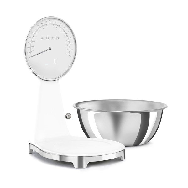 Bijela plastična digitalna kuhinjska vaga – SMEG-image-3