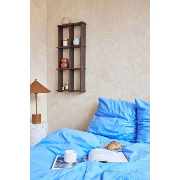 Polica s više razina od čvrste jeseni u tamnoj prirodnoj boji 42,5 cm Grid – OYOY Living Design-image-2