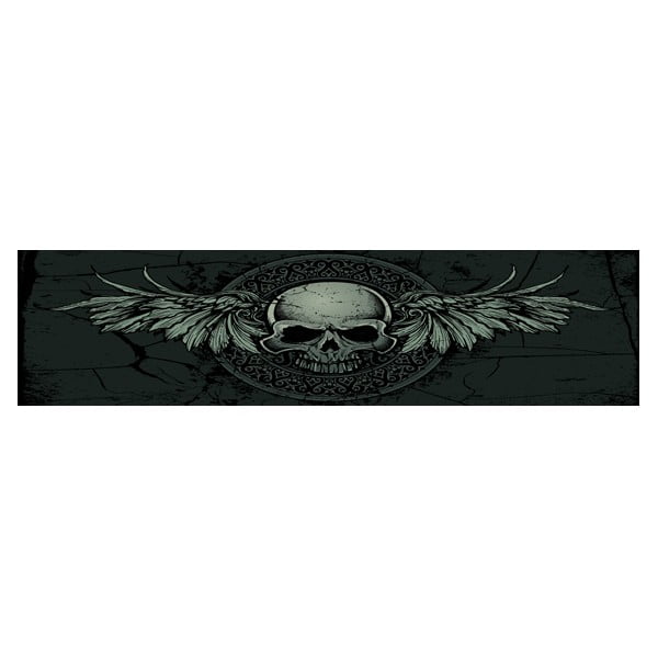 Krevet Karup Eagle Black / Black Scull, 140x200 cm-image-1