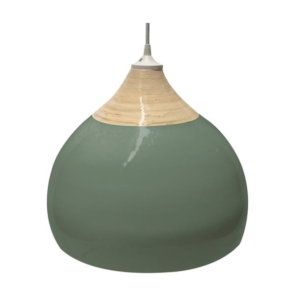 Zelena stropna svjetiljka Sadašnje vrijeme ETH, ⌀ 38 cm