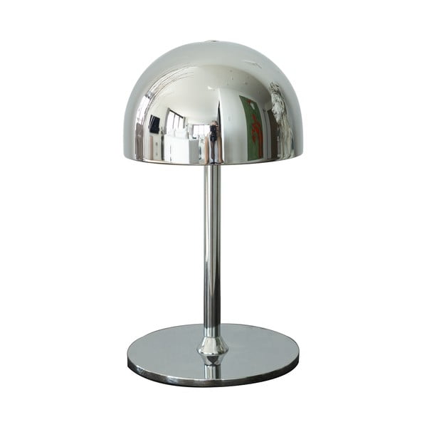 LED stolna lampa s daljinskim upravljačem u srebrnoj boji s metalnim sjenilom (visina 22 cm) Tim – Sirius
