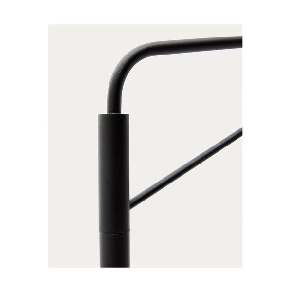 Bijela/crna stojeća svjetiljka sa staklenim sjenilom (visina 164 cm) Eilo – Kave Home-image-4