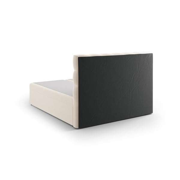 Bež boxspring krevet s prostorom za pohranu 180x200 cm Bali – Cosmopolitan Design-image-3