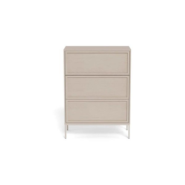 Siva komoda od melamina 80x110x40 cm Palmdale – Actona-image-2
