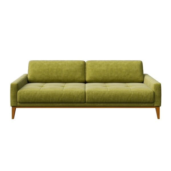 Zelena sofa MESONICA Musso Tufted, 210 cm