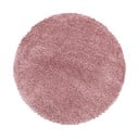 Ružičasti okrugli tepih ø 80 cm Fluffy – Ayyildiz Carpets