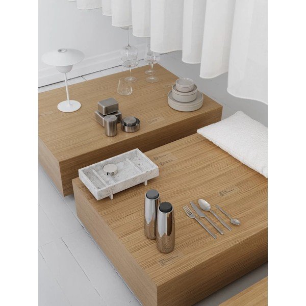 Crne žlice za desert u setu 4 kom od nehrđajućeg čelika za 4 osobe Stella – Blomus-image-1