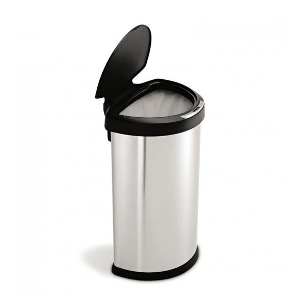Srebrna beskontaktna kanta za otpatke simplehuman, 45 l-image-2