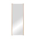 Zidno ogledalo s okvirom od masivnog drveta 60x160 cm Lun – noo.ma