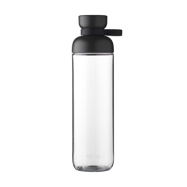 Crna boca za vodu od tritana 900 ml Nordic black – Mepal