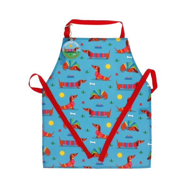 Pamučna dječja pregača Sunny Sausage Dog – Rex London-image-3