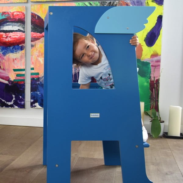 Tirkizna dodatna krila na tornju za učenje Montessori - Rocket Baby-image-3