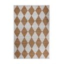 Bijeli/u prirodnoj boji ručno rađen tepih od mješavine jute 120x170 cm Effie Diamond – Flair Rugs