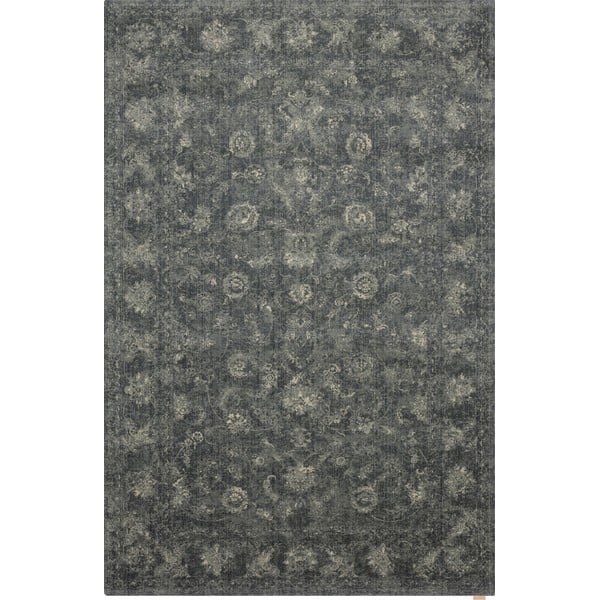 Sivi vuneni tepih 230x340 cm Calisia Vintage Flora – Agnella