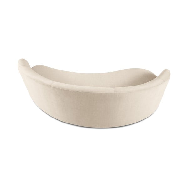 Bež baršunasta asimetrična sofa Mazzini Sofas Debbie, lijevo-image-3