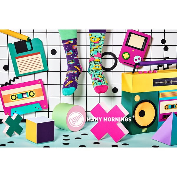 Čarape Many Mornings Back to the 90s, vel. 39–42-image-1