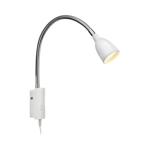 Bijela zidna lampa Tulip – Markslöjd