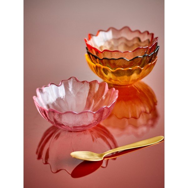 Staklene zdjelice u setu 4 kom za sladoled 120 ml Kana – Bloomingville-image-1