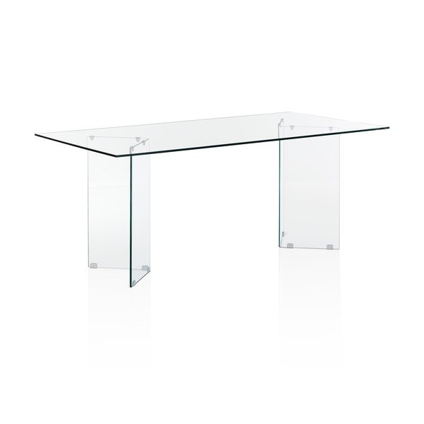 Stakleni blagovaonski stol 90x180 cm Kaya – Tomasucci