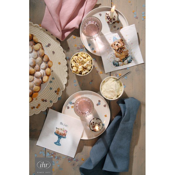 Papirnate salvete u setu od 20 kom Happy Teddy - IHR-image-1