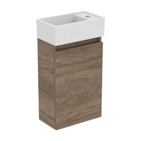 Zidni ormarić za ispod umivaonika u dekoru oraha u prirodnoj boji 35x55 cm Eurovit+ – Ideal Standard-image-2