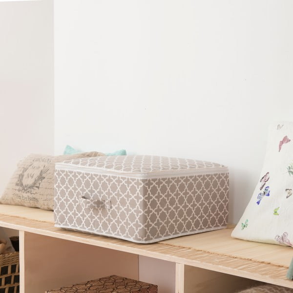 Bež kutija sa patentnim zatvaračem Compactor, dužina 46 cm-image-1