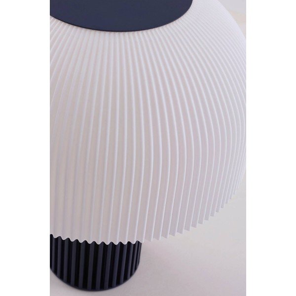 Bijela/plava plastična stolna lampa (visina 29 cm) Maya – Jotex-image-4