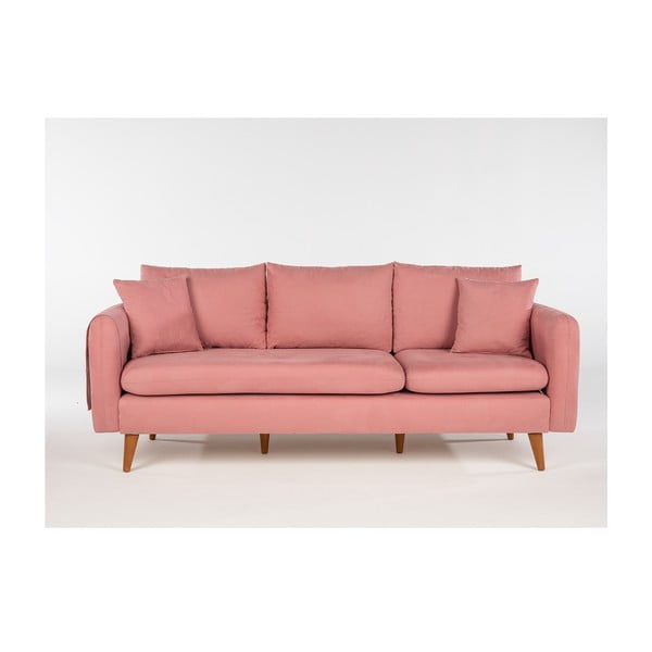 Svijetlo ružičasta sofa 215 cm Sofia – Artie
