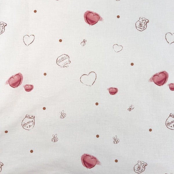 Bijela pamučna dječja posteljina za dječji krevetić 100x135 cm WTP "Birthday party" – Jerry Fabrics-image-4