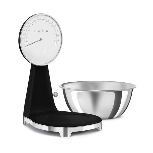 Crna plastična digitalna kuhinjska vaga – SMEG-image-3