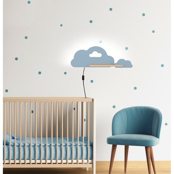 Plava dječja lampa Cloud - Candellux Lighting-image-1