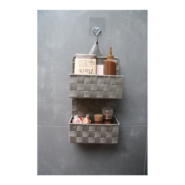 Bež dvoetažna viseća košara Compactor Bristol-image-1