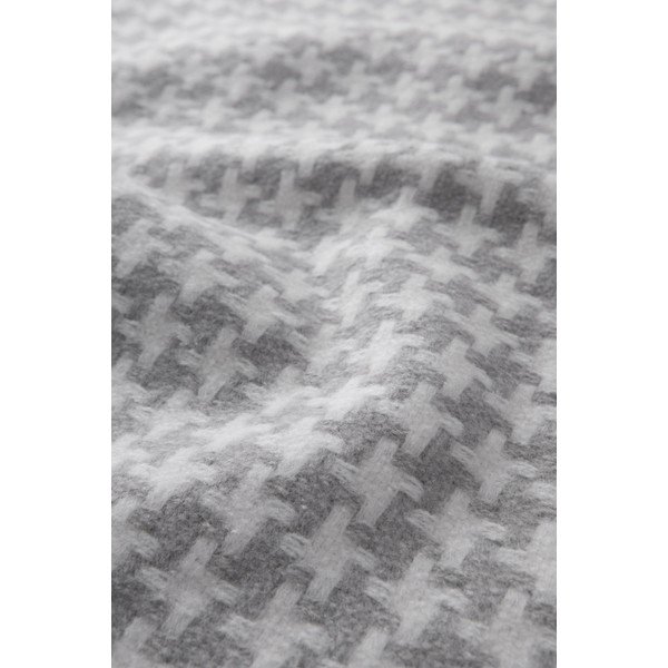 Svijetlosivi pamučni pokrivač s uzorkom pijetla Euromant Pearls 140 x 160 cm-image-3