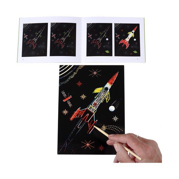 Sličice za struganje Space Age – Rex London-image-4