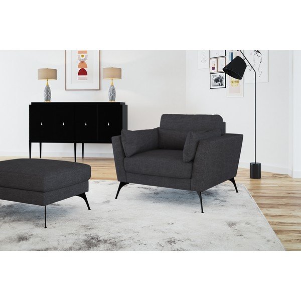 Antracit tabure Marie Claire Home Susan-image-4