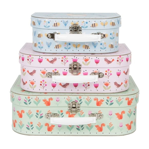 Set od 3 aktovke Sass &amp; Belle Woodland Friends-image-2