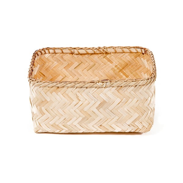 Košara za pohranu od bambusa Compactor Halong Basket, 30 x 15 cm-image-2