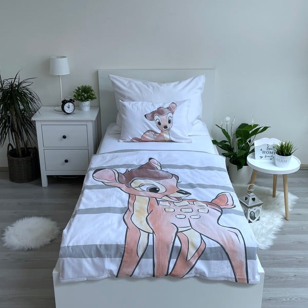 Pamučna dječja posteljina za dječji krevetić 100x135 cm Bambi – Jerry Fabrics-image-1