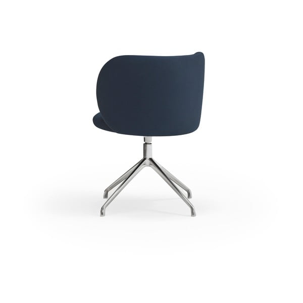 Tamno plava podstavljena blagovaonska stolica Mogi – Teulat-image-3